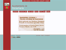 Tablet Screenshot of donamaria.org